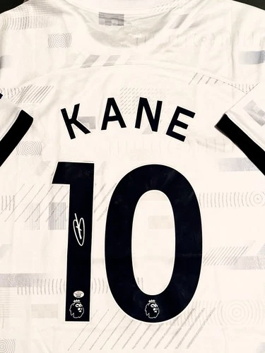 Harry Kane signed Tottenham Hotspur Nike 2023-24 Home Soccer Jersey