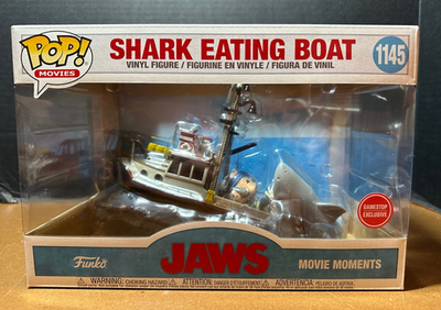 Funko Pop! ジョーズ- Shark Eating Boat #1145 Funko Pop! Jaws - Shark Eating Boat #1145 GameStop Exclusive | eBay