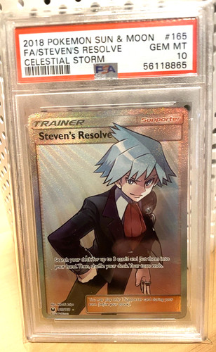 Steven's Resolve graded PSA 10 for sale on eBay
