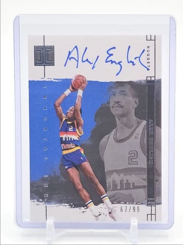 ALEX ENGLISH 2023-24 IMPECCABLE IMMORTAL INK AUTOGRAPH AUTO /99 Q3668