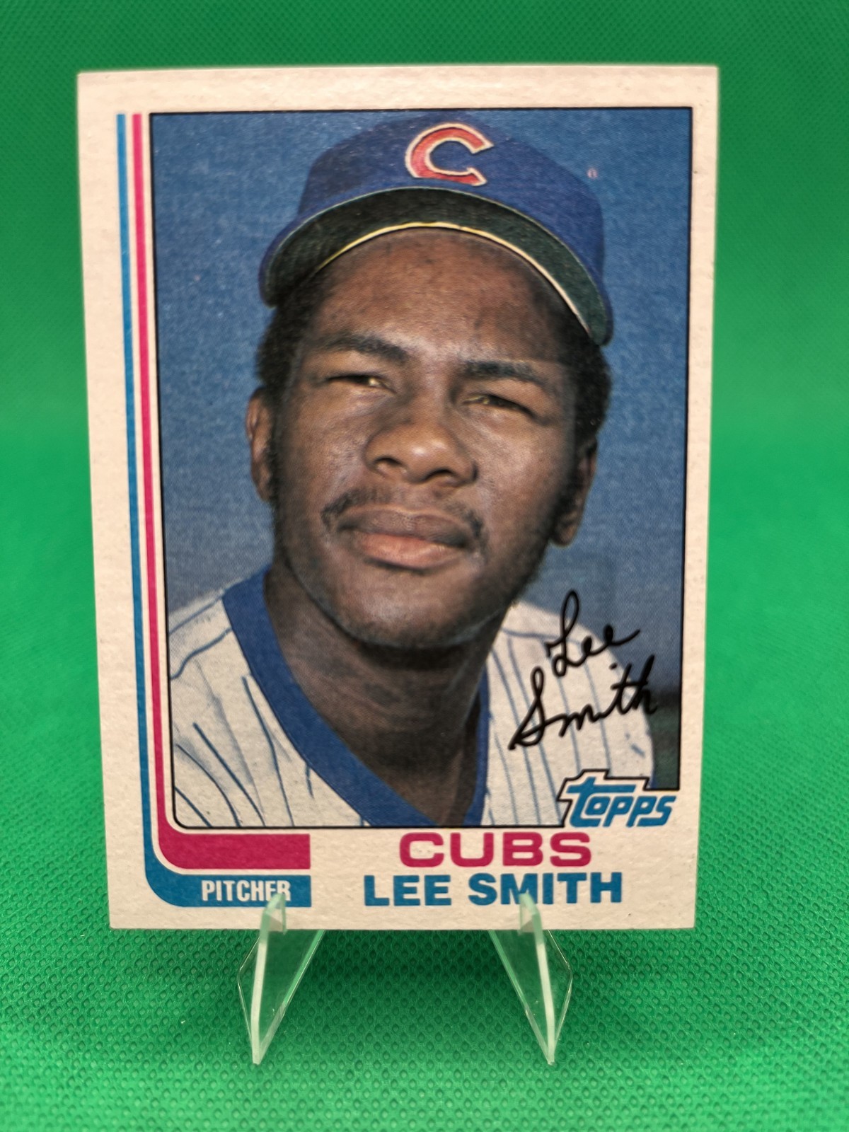 1982 Topps Lee Smith #452 Chicago Cubs - SHARP CORNERS