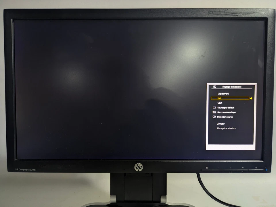 HP Compaq LA2206x 21.5" Full HD LED Monitor 1920x1080 Adj Stand Tested - Image 2 of 4