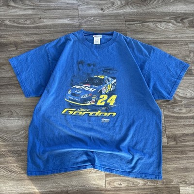 Chase Authentics Jeff Gordon Blue NASCAR #24 Graphic Men's T-Shirt