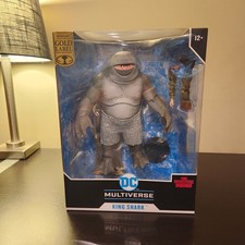 New McFarlane DC Multiverse Suicide Squad King Shark Gold Label Mega Figure