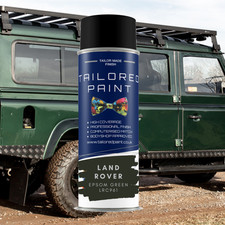 LAND ROVER EPSOM GREEN LRC961 COACH ENAMEL AEROSOL SPRAY PAINT DIRECT GLOSS