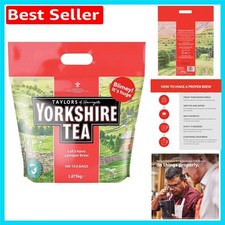 Stock Up: 600 Count Fairtrade Yorkshire Teabags - Mil-free Refreshment 0.07 per strip