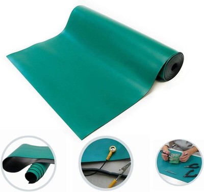 3Ft Large Roll Electrostatic Discharge Protection Mat Rubber Soldering Mat
