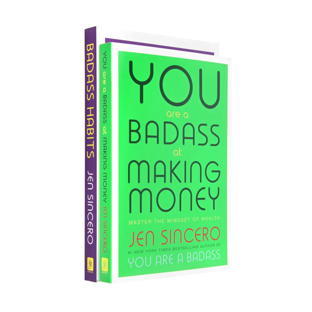 Jen Sincero 2 Book Collection | Badass Habits & You Are a Badass a | Jen Sincero