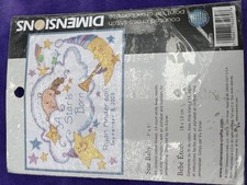 Kit de punto de cruz contado dimensiones “Star Baby” nuevo en paquete
