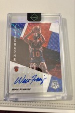 2019 Panini Mosaic - Auto Mosaic Walt Frazier #AM-WFZ Choice Fusion Red Prizm 