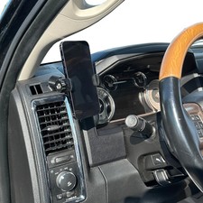 Custom phone mount for 2010-2018 Ram defrost vent snap in