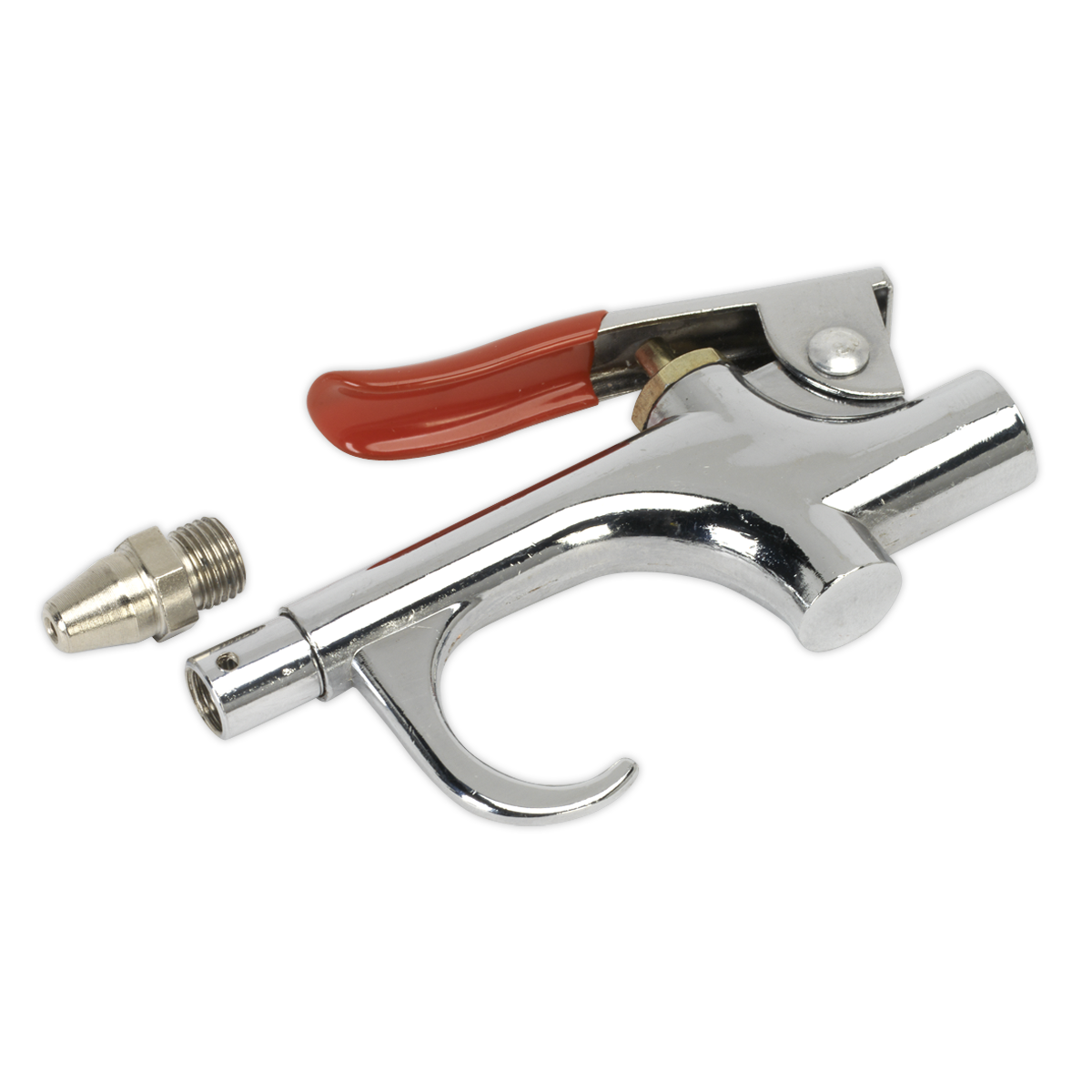 SA913 Palm Type Air Blow Gun with 1/4""BSP  Inlet & Safety Nozzle