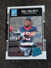 2016 Donruss Optic - Rated Rookie #200 Will Fuller V (RC) Texans Football Card. rookie card picture