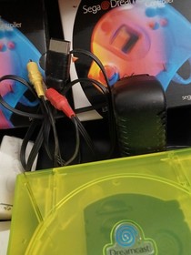 Saga Dreamcast W/Gdemu Memory Card 2 OEM Controllers Memory Card Great Condition