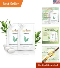 Rosemary Biotin Amino Acid Shampoo, Hair Growth Shampoo for Women and Men 2pcs