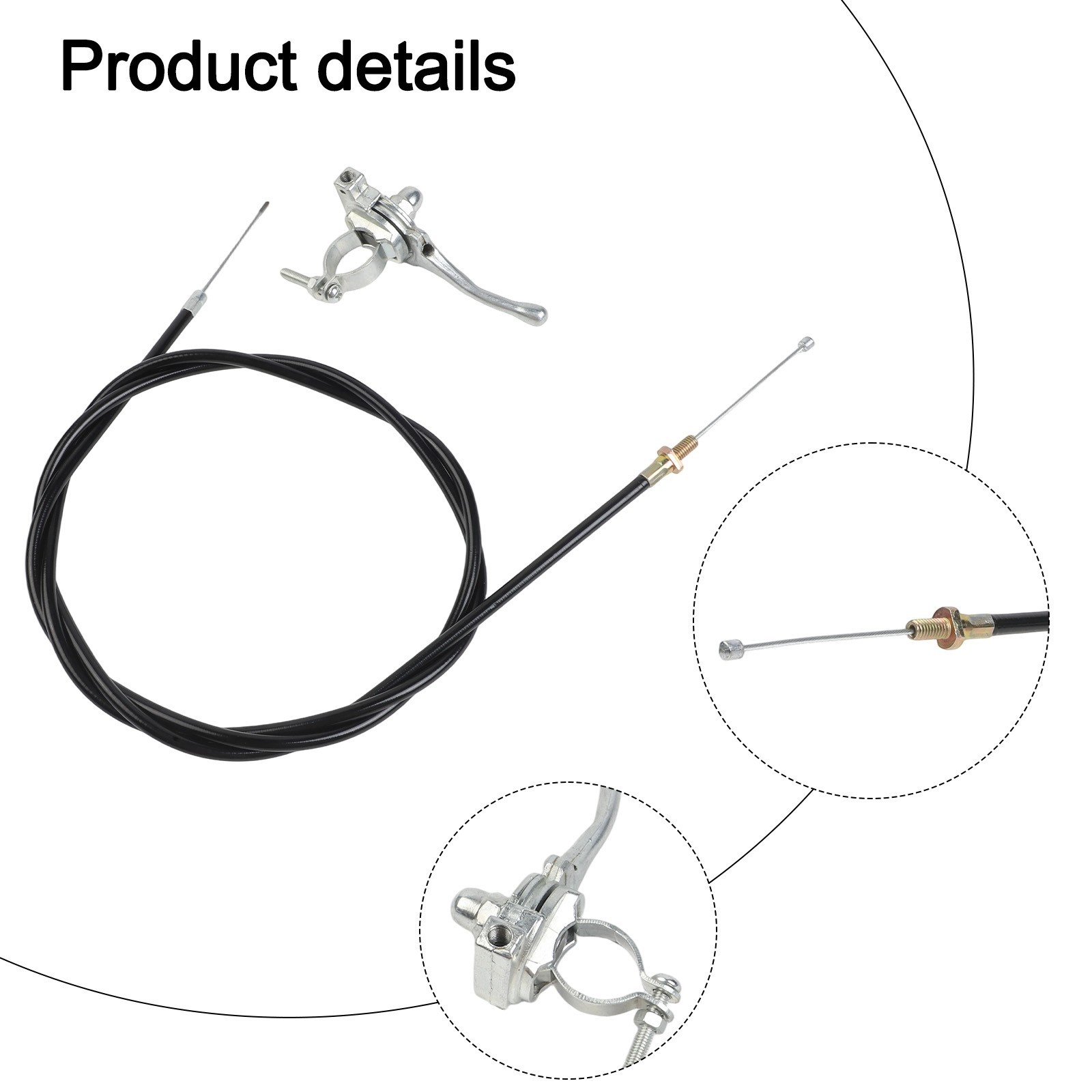 Throttle Cable for Multiquip For Whiteman Models J36 JS36 B46 BS46 Replacement