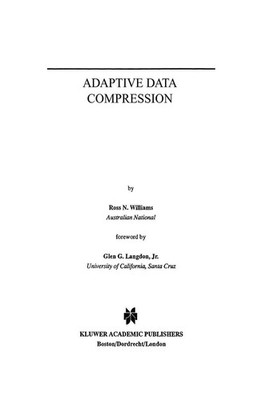 Ross N. Williams | Adaptive Data Compression | Buch | Englisch (1990) | xxvii