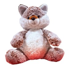 Aurora Plush Fox Stuffed Animal Toy Soft Brown White Cute Kids Childrens