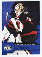 2020-21 NHL Metal Universe Hockey Matt Murray Purple Spectrum /199 #83 Senators