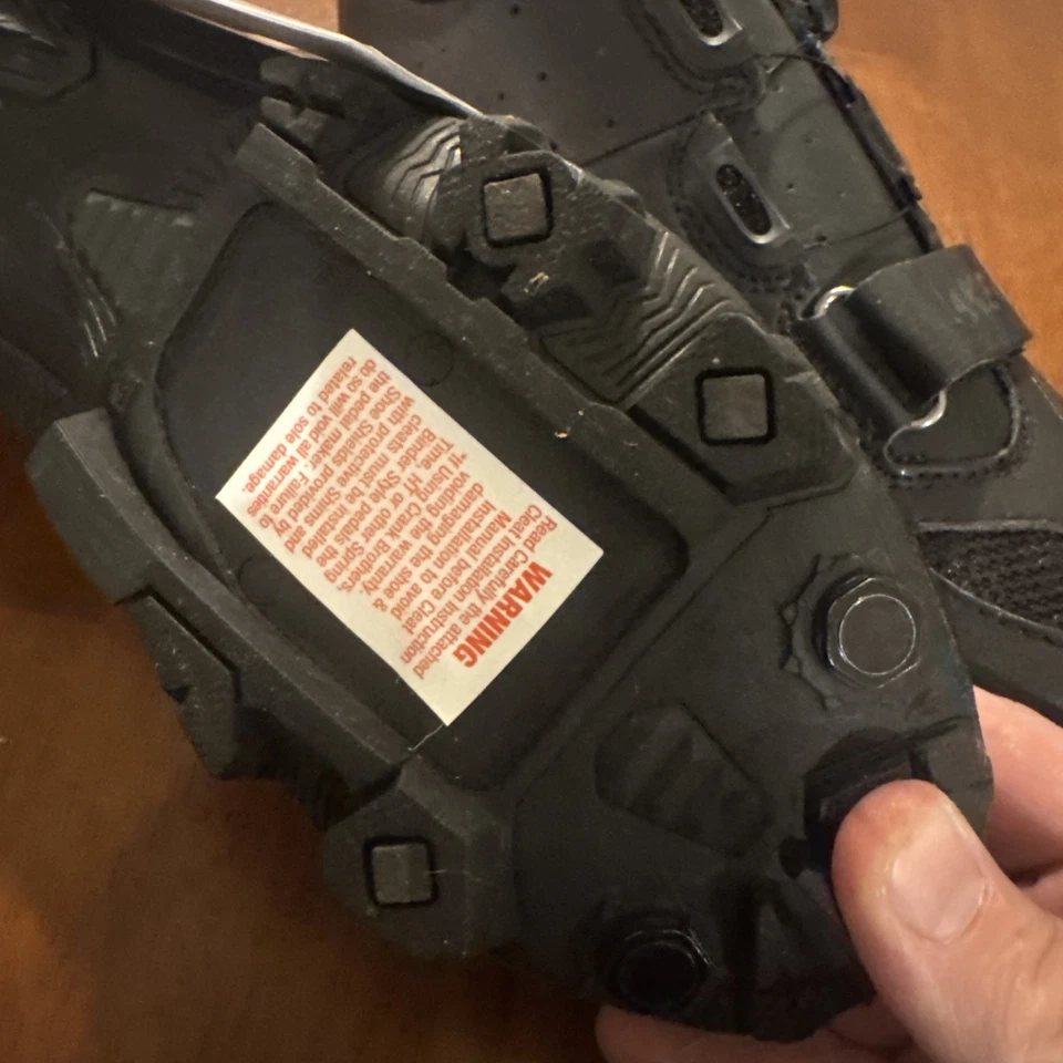 Zapatos de ciclismo Lake MX 176 talla 42 / 9,5 negros MTB / grava  Foto 4 de 4