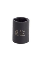 1/2" Drive,  Socket, 3/4" 224 SUNEX TOOLS 3/4in.,1/2in. 613364000076 Sockets,