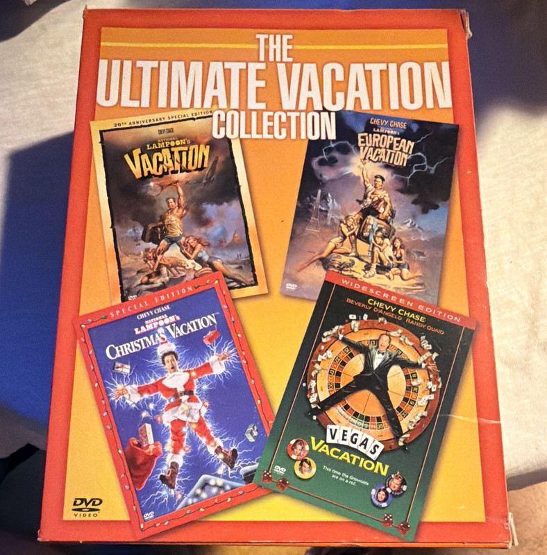 The Ultimate Vacation Collection DVD Box Set Chevy Chase 4-Movie Collection