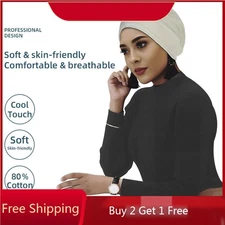 Muslim Women Hijab Hats Velvet Turban Hair Loss Caps Islamic Beanie Indian Arab