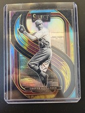 Grover Alexander 2025 Select Premier Level Tie-Dye Prizm 02/25 Phillies HOF