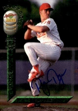 1994 Signature Rookies Draft Picks Autographs Insert #49 Ryan Nye (RC)