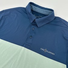 Under Armour Polo Shirt Mens Large TPC Sawgrass The Players Championship Golf