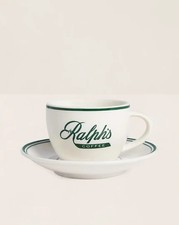 Ralph Lauren Ralph's Coffee Cup and Saucer Latte Cappuccino Tea set of 1 JP NEW