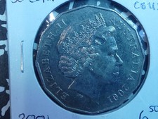 CB115: AUSTRALIA, 50 cents, 2001, Western Australia, CuNi