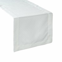 TischläUfer Tischdeko Tischdecke Mitteldecke Weiß 40 X 140 Cm Deko Einfarbig