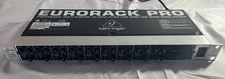 Behringer Eurorack Pro RX1602  16-Input Rackmount Line Mixer – Tested Works