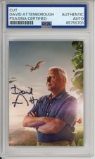 DAVID ATTENBOROUGH SIGNED AUTOGRAPH LIFE OF BIRDS PICTURE PHOTO PSA DNA COA AUTO