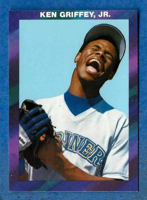 1990 unknown Issuer KEN GRIFFEY, Jr. (E) ex-mt Seattle Mariners