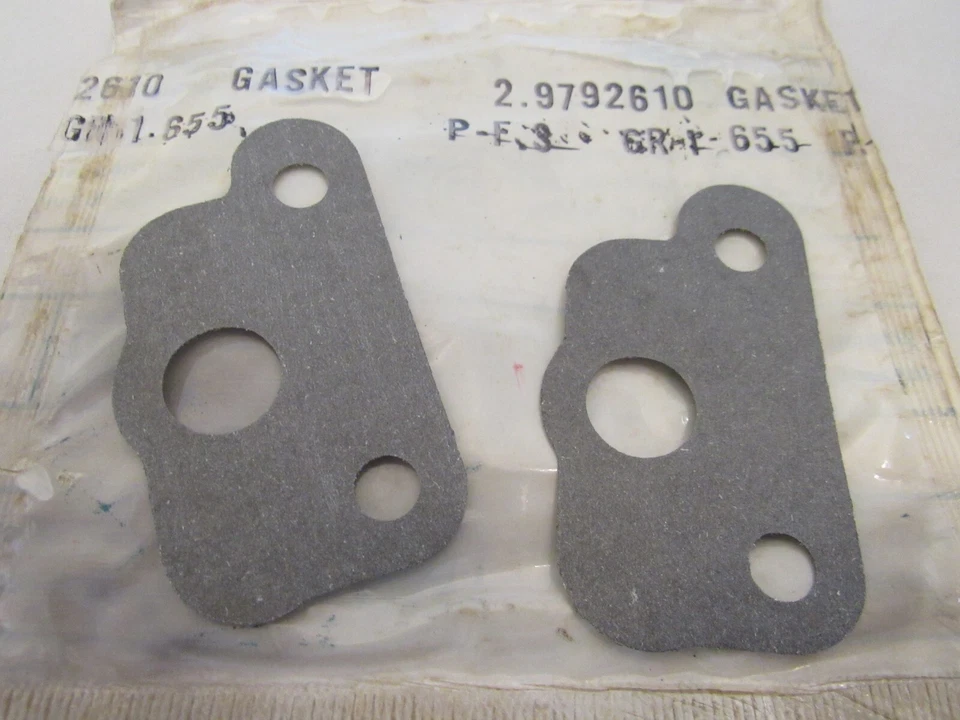 Junta de bloco bomba de óleo NOS 1966 1969 Pontiac Firebird Tempest T/6 OHC GM 9792610 - Imagem 2 de 4