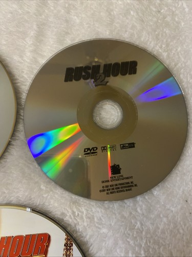 Rush Hour 3 Film Collection Dvd Action Jackie Chan Chris Tucker Buddy 1 2 3 - Picture 8 of 14