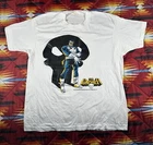 Vintage 80's Marvel The Punisher Movie Comic Book T Shirt Large Screen Stars
