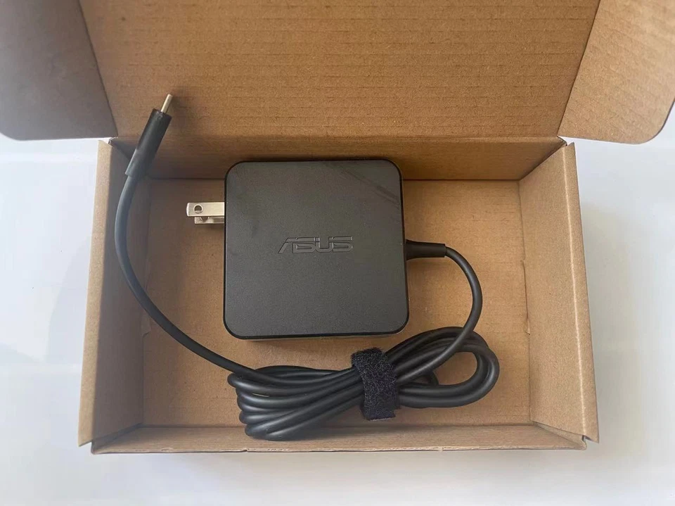 Adaptador carregador CA USB-C tipo C ASUS 65W ZenBook/Chromebook/Transformer Book-- - Imagem 4 de 4