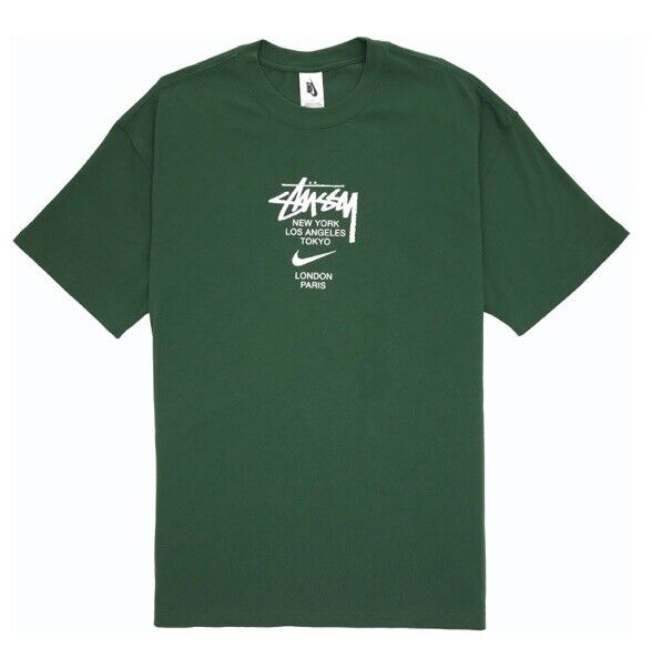 Nike x Stussy International T-Shirt Green XXL | eBay Nike x Stussy International T-Shirt Green XXL | eBay