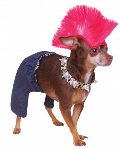 Camiseta Sin Mangas De Avestruz Punk Con Mohawk Rojo - Estilo Rockero Divertido Para Amantes De Los Animales