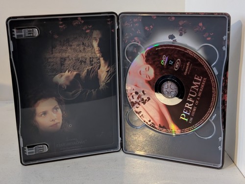 Perfume The Story Of A Murderer DVD Limited Edition Steelcase Region 2 Dutch - Picture 2 of 3