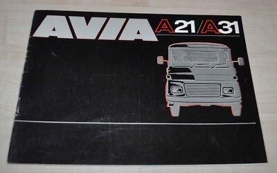 Avia A21 A31 Truck Brochure Prospekt Prospectus CZ SP RU