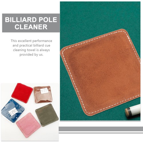 Set of 2 Billiard Cue Cleaner Pool Supplies Soft Club Wiping eBay