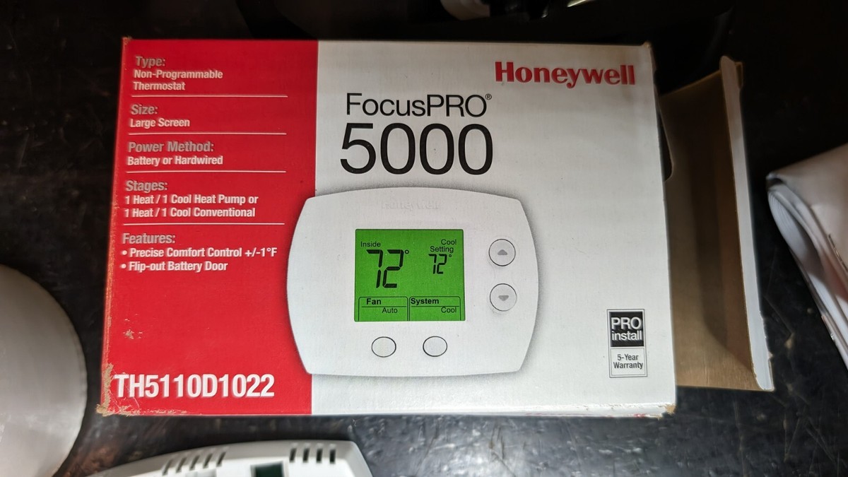 Pro 5000 Thermostat Thermostate TH5110D1022 (Single State)