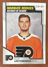 O-Pee-Chee 2020-21 Marquee Rookies Kirill Ustimenko RC Card# 641