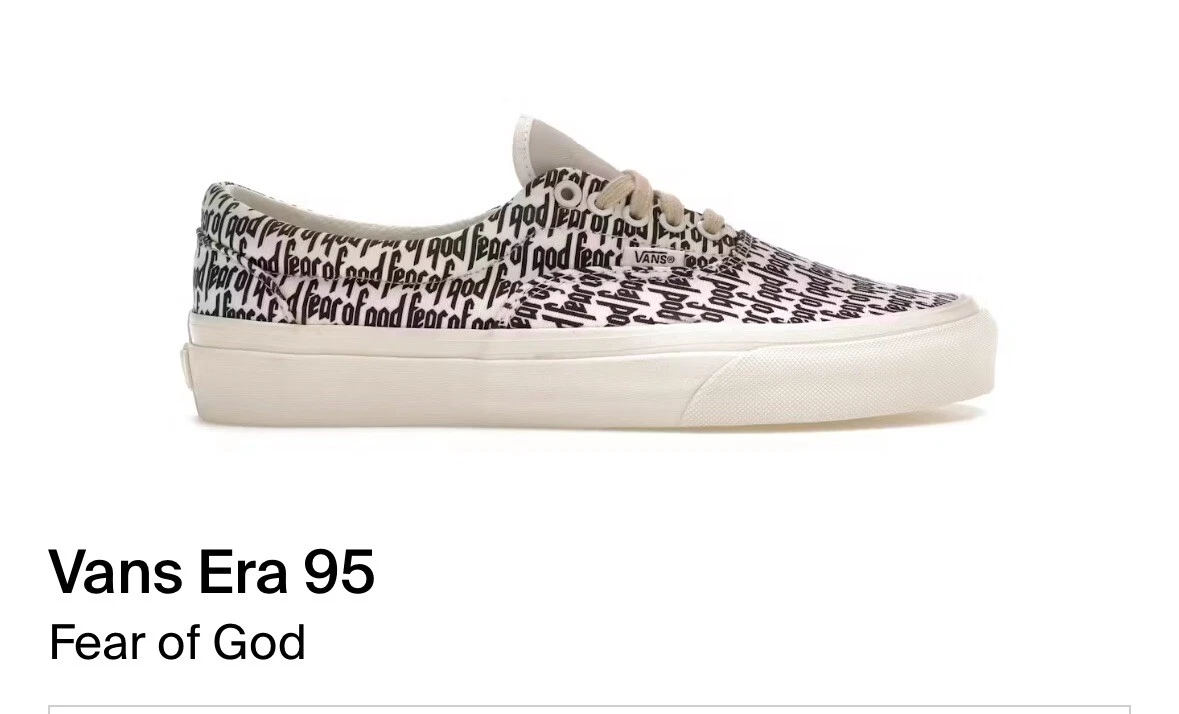 Vans Fear Of God ERA 95 RÉÉDITION 2016 BROUILLARD guimauve wtaps mélange os suprême