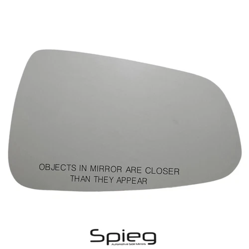 Passenger Side Heated Mirror Glass for 2012-2022 TESLA MODEL S w/o Auto Dimming