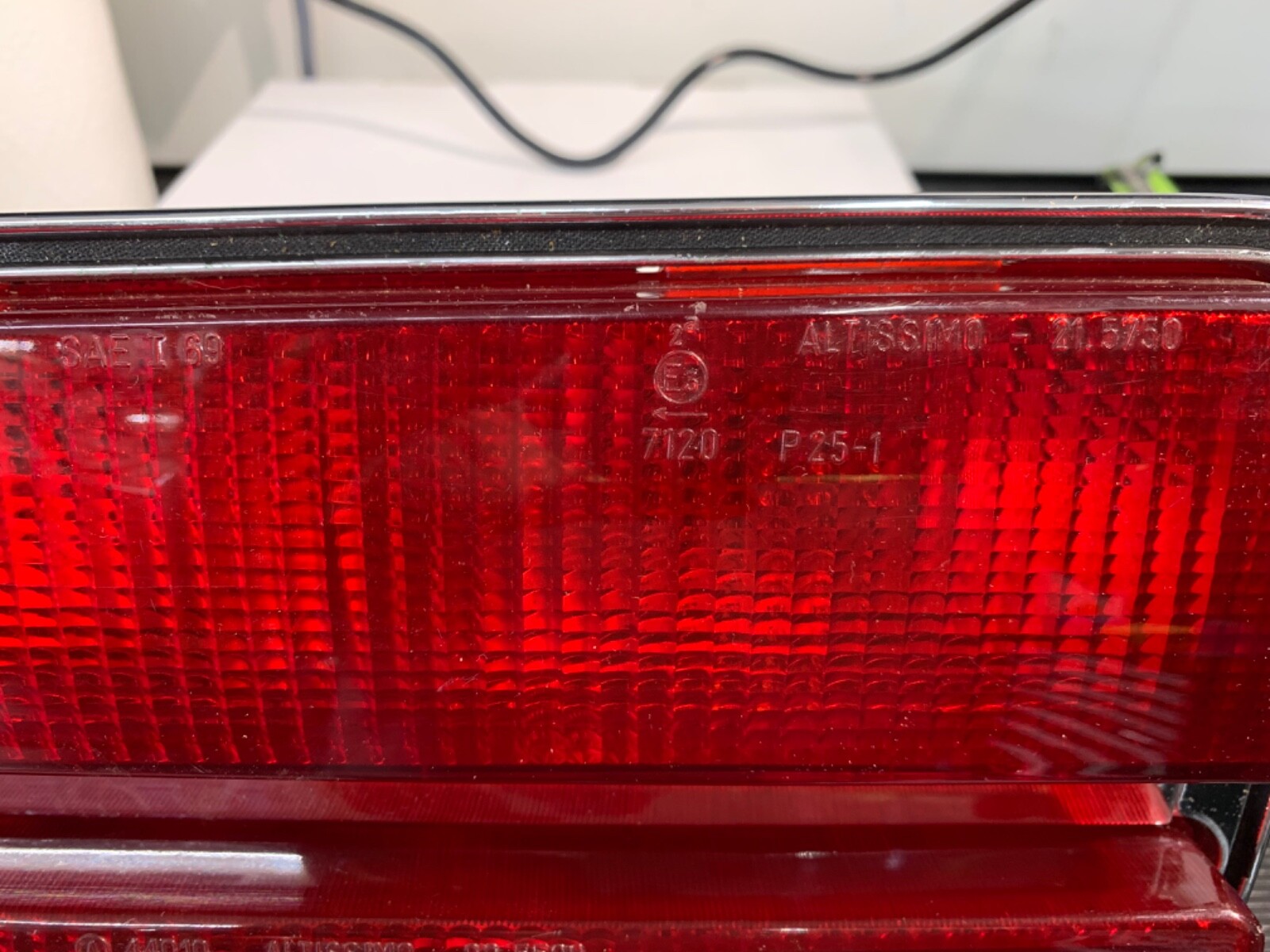 Left Rear Taillight  altissimo 105892 Fiat 124 Sport Coupe Lamborghini Urraco